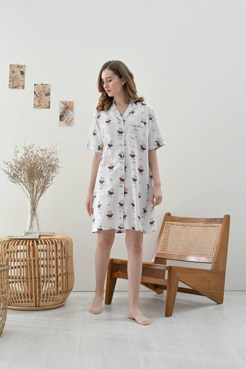 Cotton house dress best sale