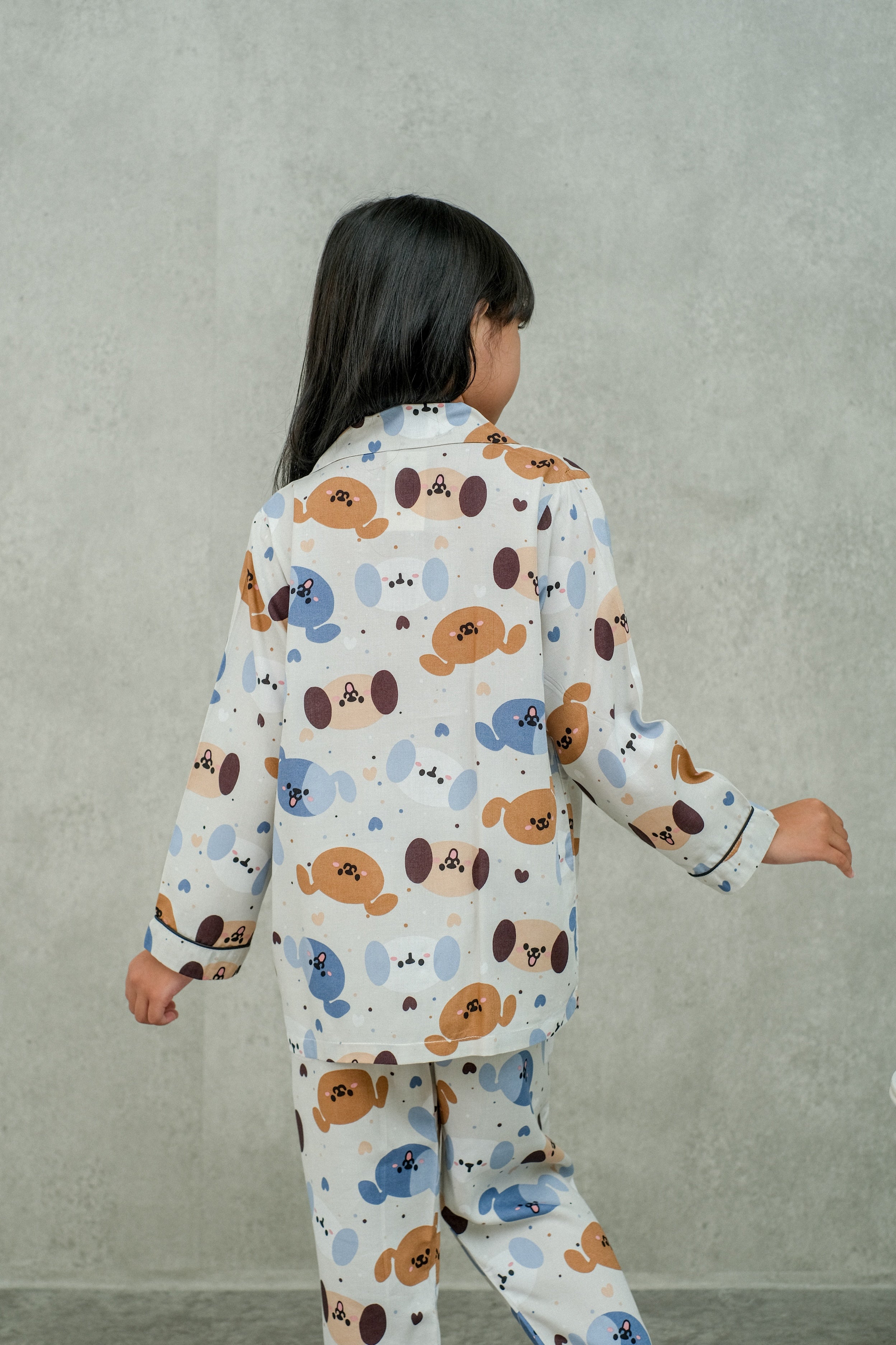 Kids Milo Viscose Rayon Long Sleeves and Long Pajamas Set