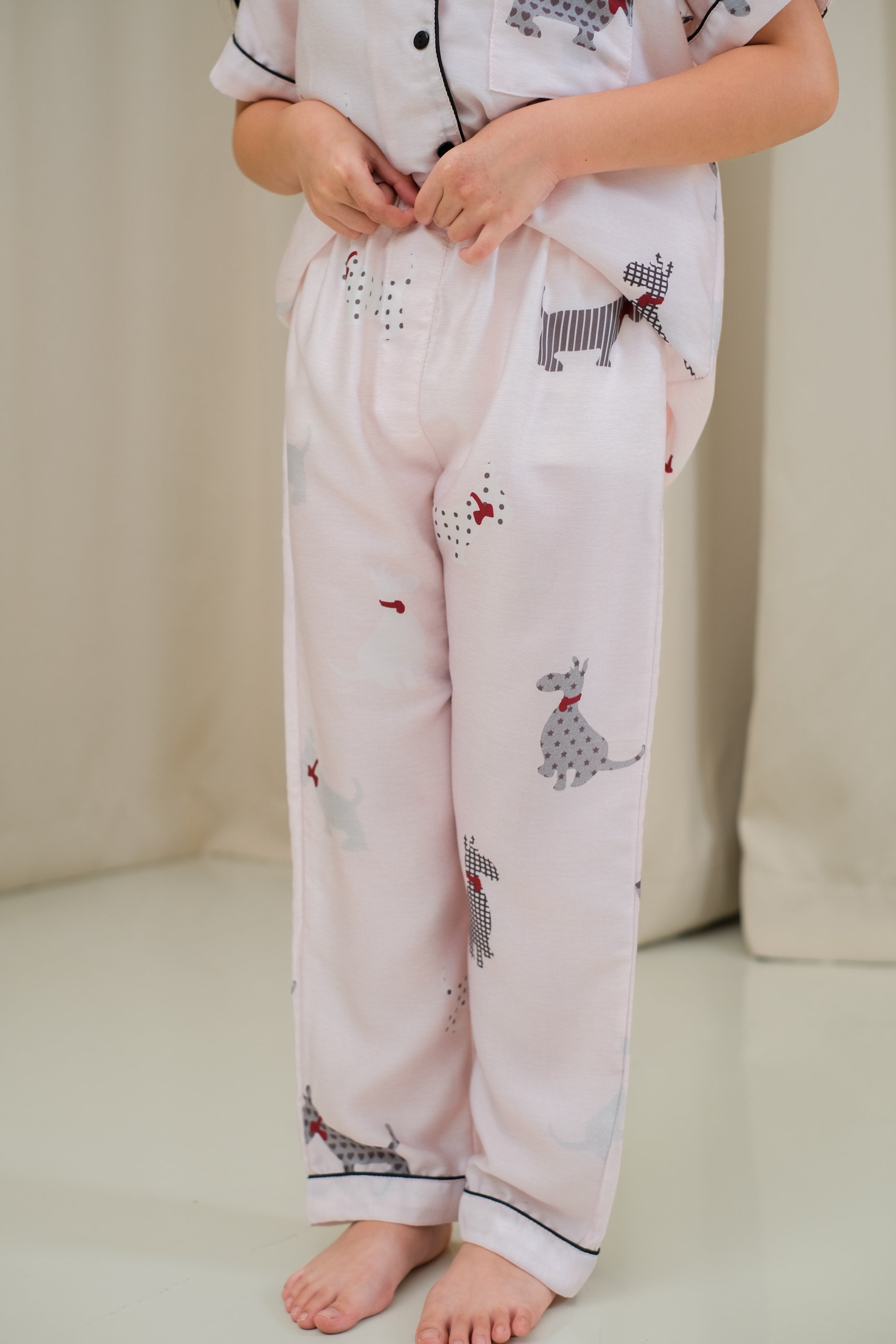 Molly Organic Silk Short Sleeve Pajamas Set for Kids