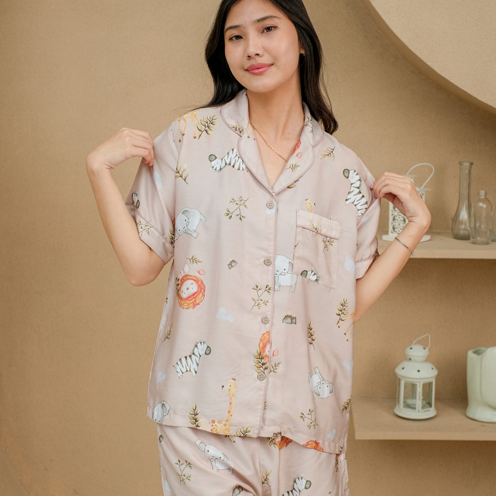 Zooland Organic Silk Pajamas Mom And Kids