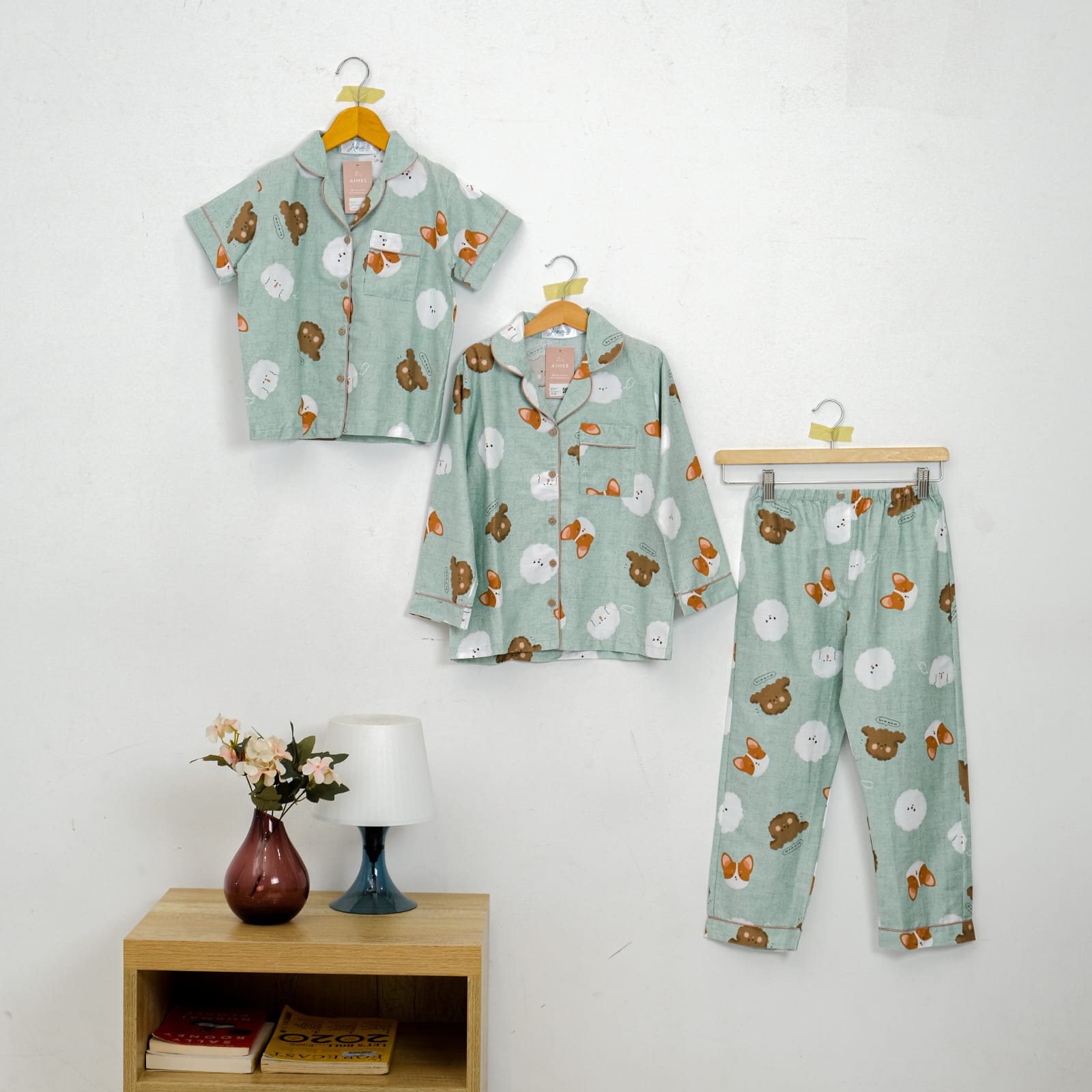 Jeju Cotton Japan Pajamas Mom and Kids