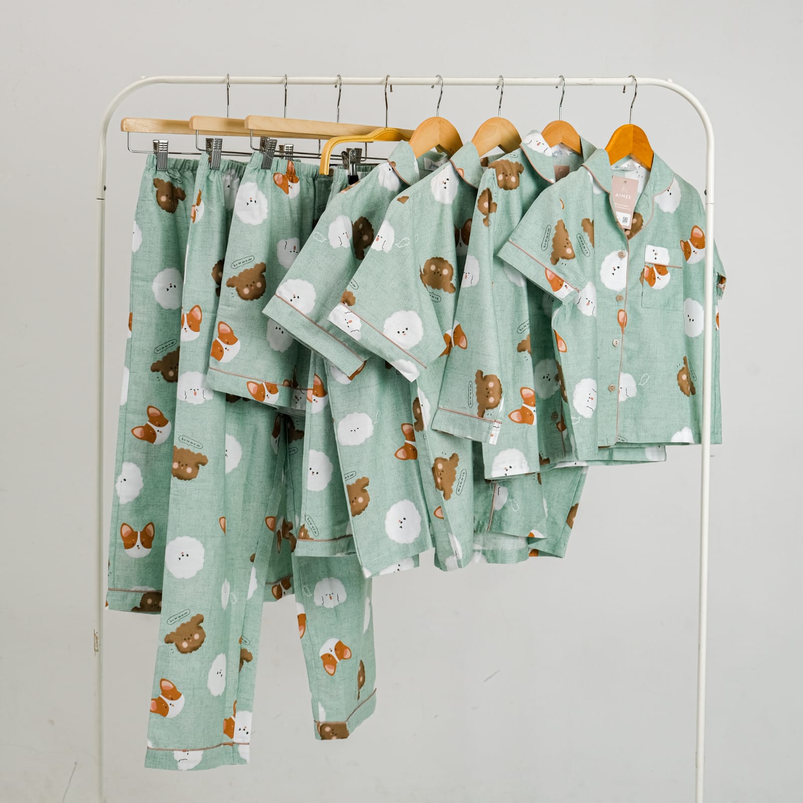 Jeju Cotton Japan Pajamas Mom and Kids